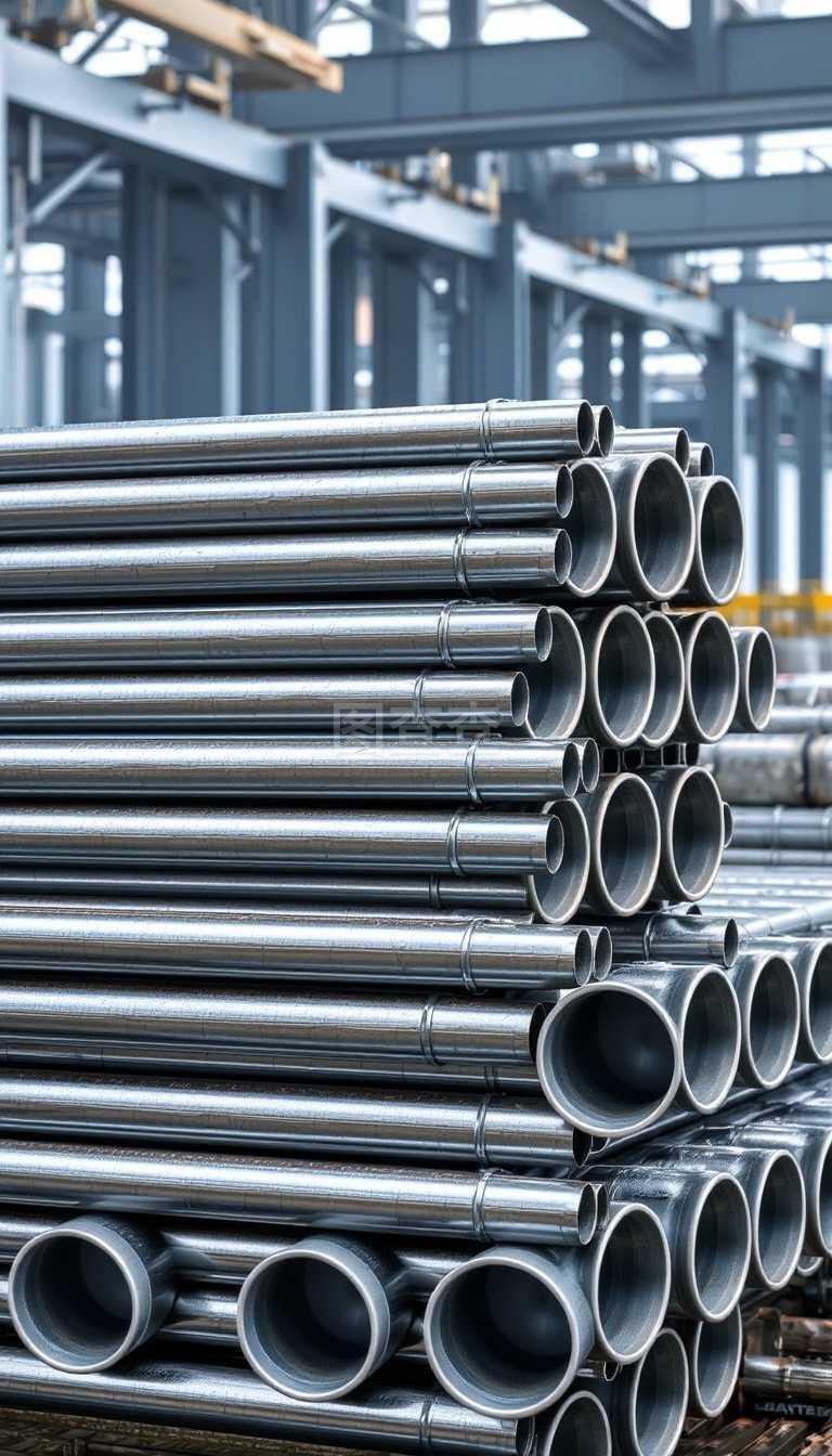 钢铁的韵律 钢管栈的3D艺术